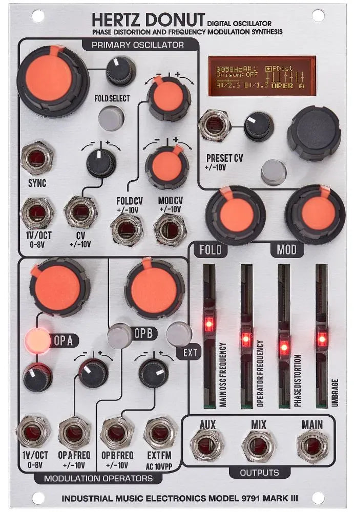 Industrial Music Electronics - Hertz Donut Mark III