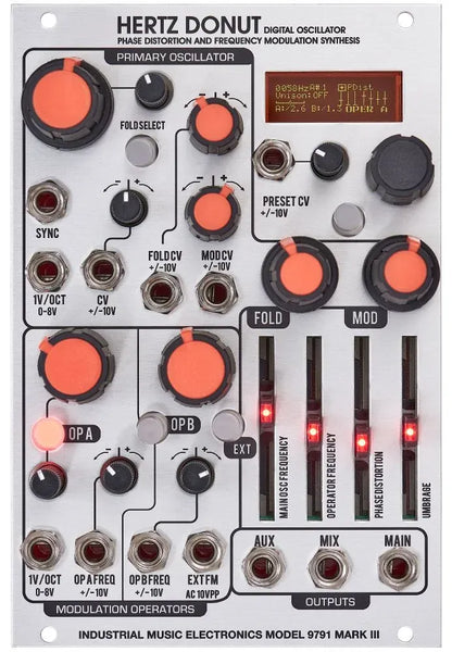 Industrial Music Electronics - Hertz Donut Mark III