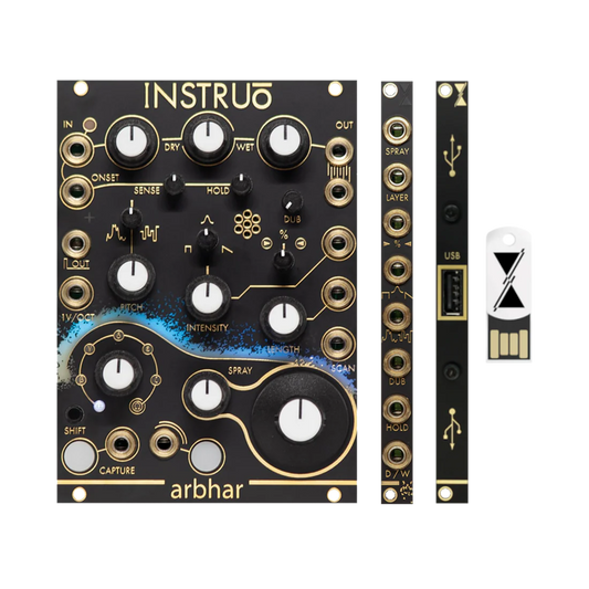 Instruō Arbhar (v2.0 + USB Expander) – Granular Processor