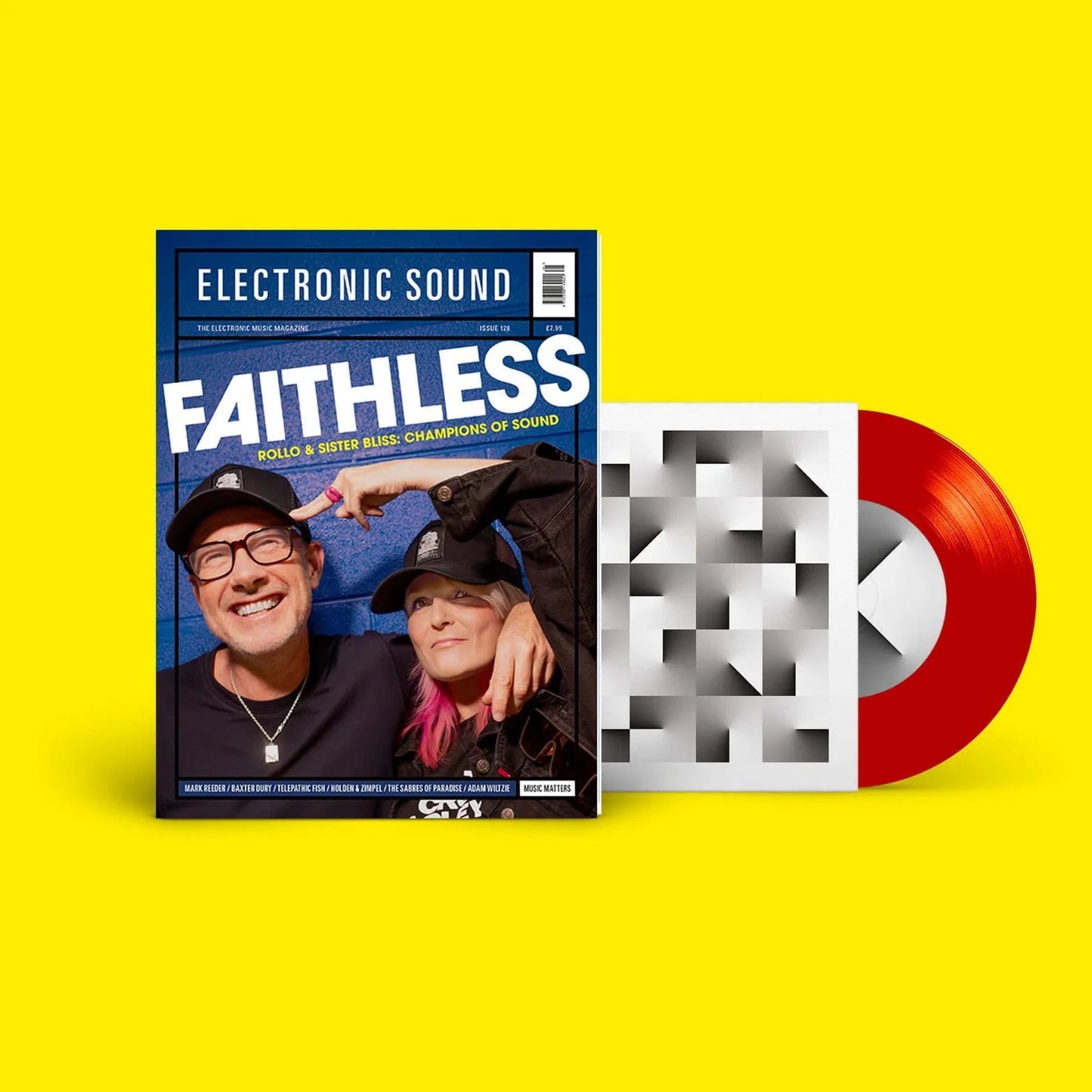 Electronic Sound Issue 128 – Faithless Cover + Exclusive Red 7" Vinyl