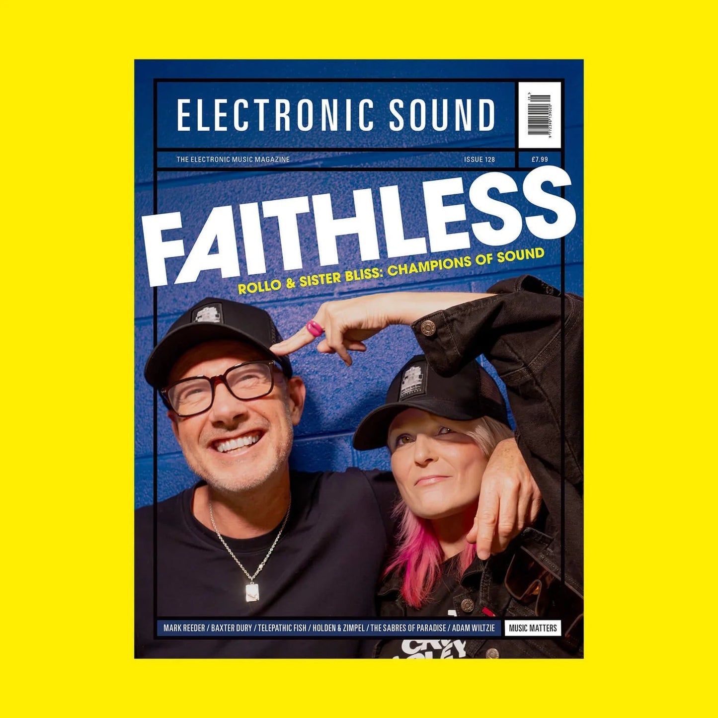 Electronic Sound Issue 128 – Faithless Cover + Exclusive Red 7" Vinyl
