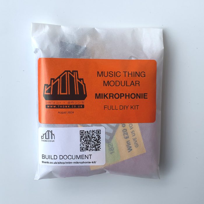 Music Thing Modular – Mikrophonie v3 (Contact Mic Module Kit)