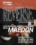 REVERSE WORKSHOP - Live Modular Workflow + Q&A with Maedon - 25th June