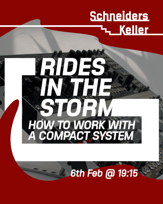 Rides in the Storm Workshop - How to Work With A Compact System