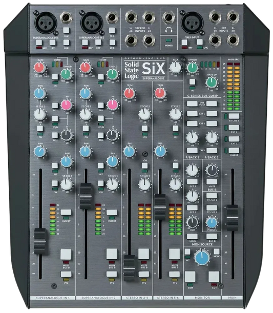 SSL SiX Compact Desktop Analog Mixing Console
